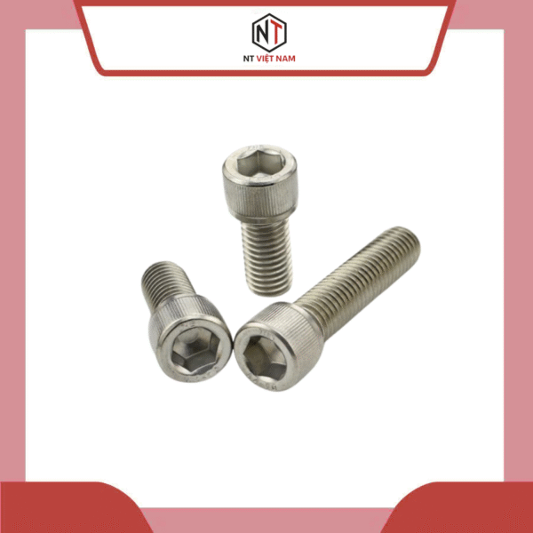 Bulong lục giác chìm đầu trụ Inox